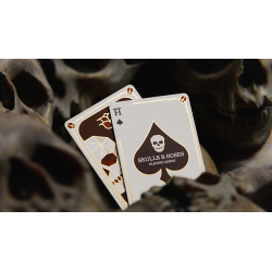 Skulls & Roses Playing Cards wwww.magiedirecte.com
