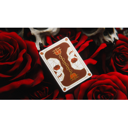 Skulls & Roses Playing Cards wwww.magiedirecte.com