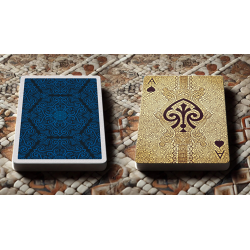 The Spirit of The Mosaic (Blue) Playing Cards wwww.magiedirecte.com