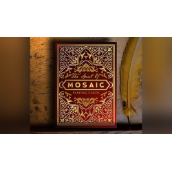 The Spirit of The Mosaic (Red) Playing Cards wwww.magiedirecte.com