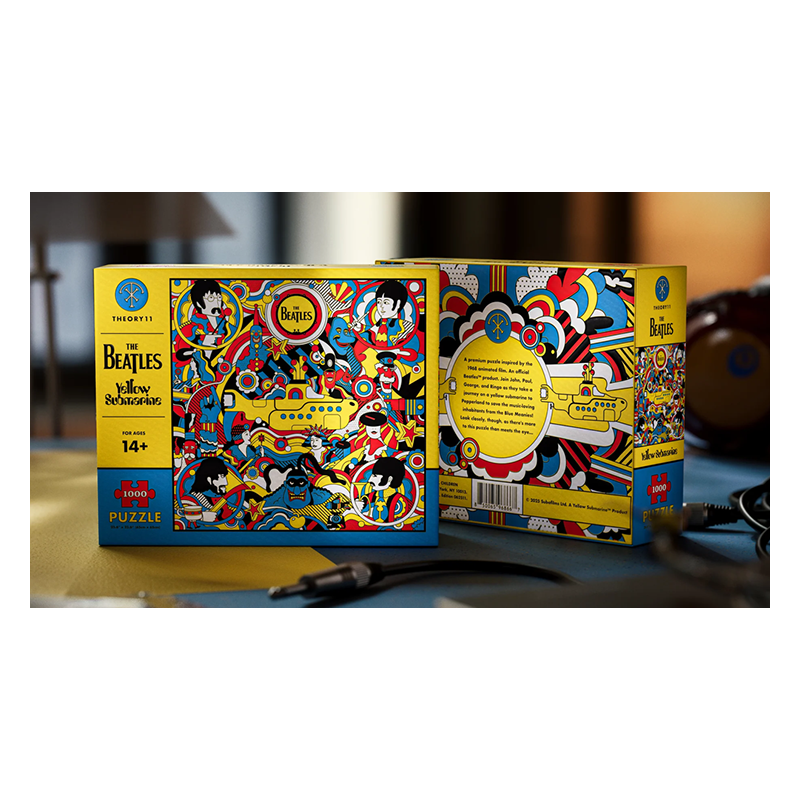 Yellow Submarine Jigsaw Puzzle by theory11 wwww.magiedirecte.com