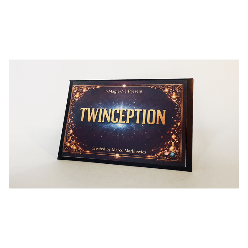 TWINCEPTION (Red) by Marco Markiewicz wwww.magiedirecte.com