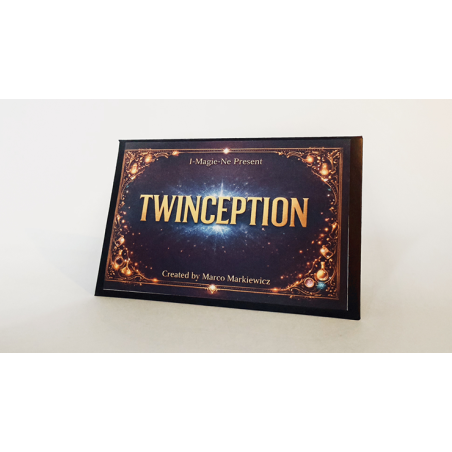 TWINCEPTION (Blue) by Marco Markiewicz wwww.magiedirecte.com