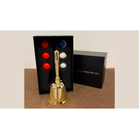 Limited Edition Eddy Smit Magic Table Bell Mini wwww.magiedirecte.com