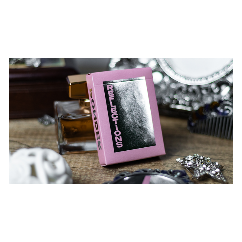 Reflections Ponder (Pink) Playing Cards by Emily Sleights wwww.magiedirecte.com