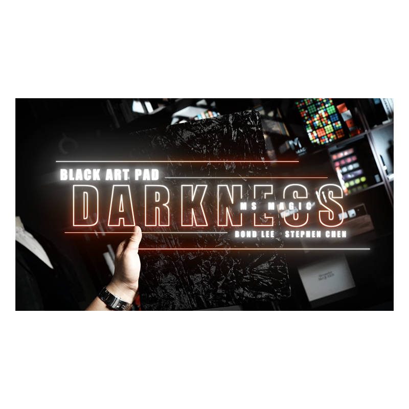 Black Art Close-up Pad Set (Large) by Bond Lee & Stephen Chan wwww.magiedirecte.com