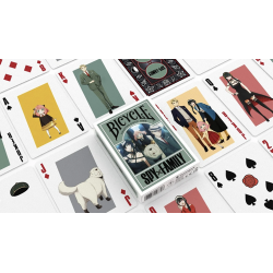 Bicycle Spy Family Playing Cards by US Playing Card wwww.magiedirecte.com
