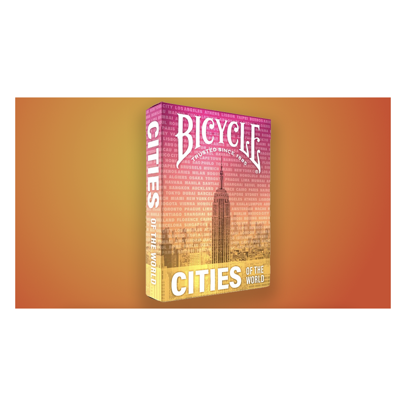 Bicycle Cities of the World Playing Cards by US Playing Card wwww.magiedirecte.com