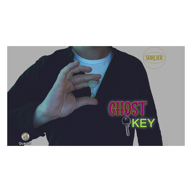Ghost Key (us quarter) by Sorcier Magic wwww.magiedirecte.com