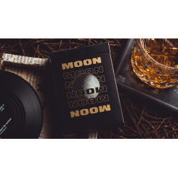 Moon (Black) Playing Cards wwww.magiedirecte.com