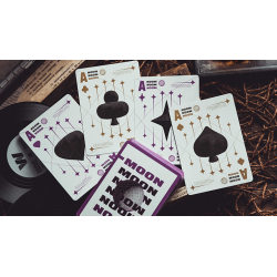 Moon (White) Playing Cards wwww.magiedirecte.com