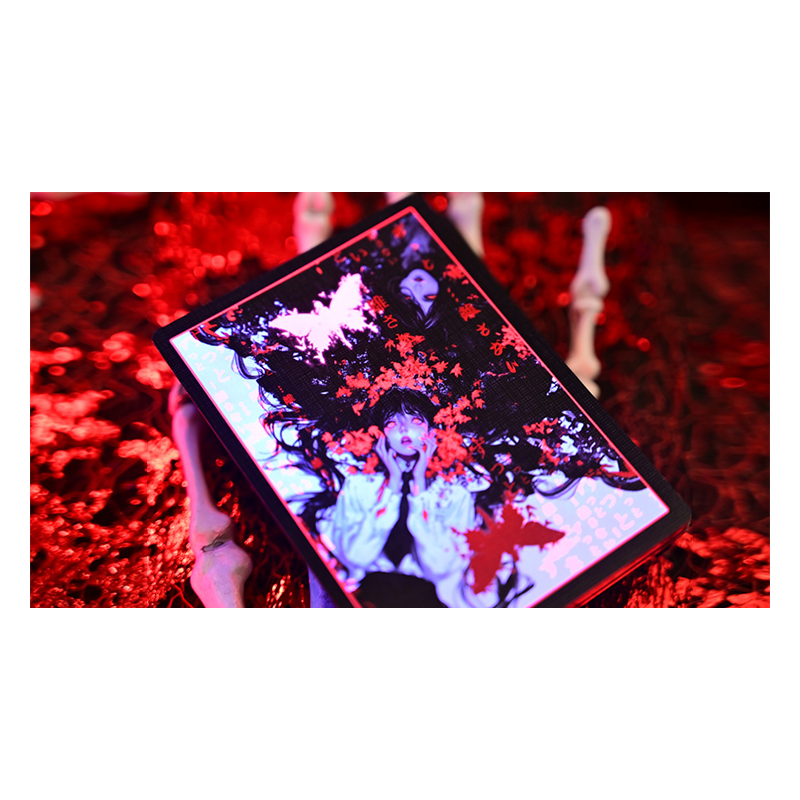 Crimson Maple Playing Cards by Evokad wwww.magiedirecte.com