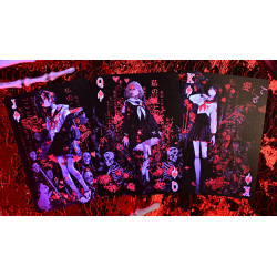 Crimson Maple Playing Cards by Evokad wwww.magiedirecte.com