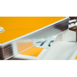 Gilded Milk Casino Deck (Silver) by Bacon Playing Card Company wwww.magiedirecte.com