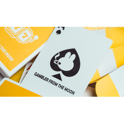 Gilded Milk Casino Deck (Silver) by Bacon Playing Card Company wwww.magiedirecte.com