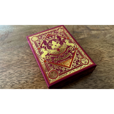 Neko Royal Red Playing Cards wwww.magiedirecte.com