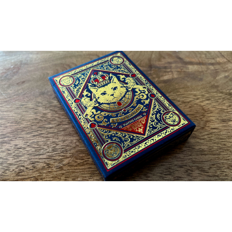 Neko Royal Blue Playing Cards wwww.magiedirecte.com