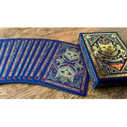 Neko Royal Blue Playing Cards wwww.magiedirecte.com