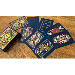 Neko Royal Blue Playing Cards wwww.magiedirecte.com