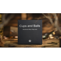 Aluminum Alloy Cups and Balls Matching Chop Cup by TCC Magic wwww.magiedirecte.com