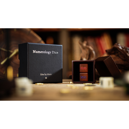Numerology Dice by Mato and TCC Magic wwww.magiedirecte.com