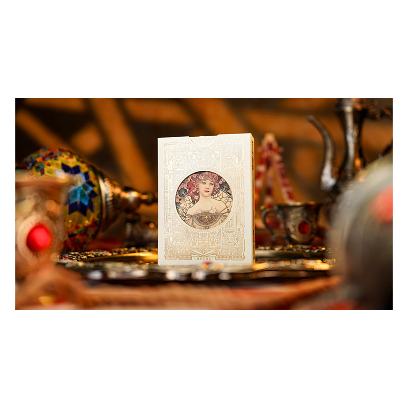 Mucha Special Edition Playing Cards by 52 MUSÃE wwww.magiedirecte.com