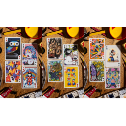 Bicycle Sari Sari (Code Red Edition) Playing Cards wwww.magiedirecte.com