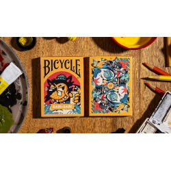 Bicycle Sari Sari (Lemonade Edition) Playing Cards wwww.magiedirecte.com