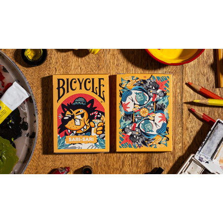 Bicycle Sari Sari (Lemonade Edition) Playing Cards wwww.magiedirecte.com