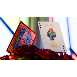 Bicycle Disney Beauty and the Beast by US Playing Card Co wwww.magiedirecte.com