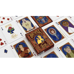 Bicycle Disney Beauty and the Beast by US Playing Card Co wwww.magiedirecte.com