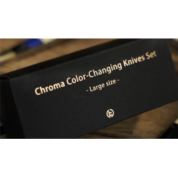 Chroma Color-Changing Knives Set (Large Size) by TCC Magic wwww.magiedirecte.com