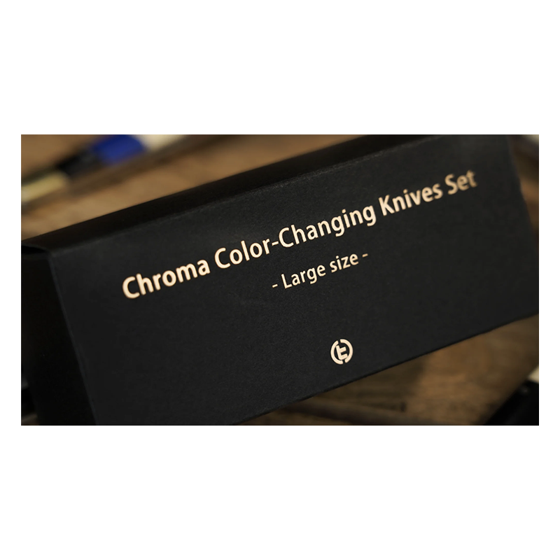 Chroma Color-Changing Knives Set (Large Size) by TCC Magic wwww.magiedirecte.com
