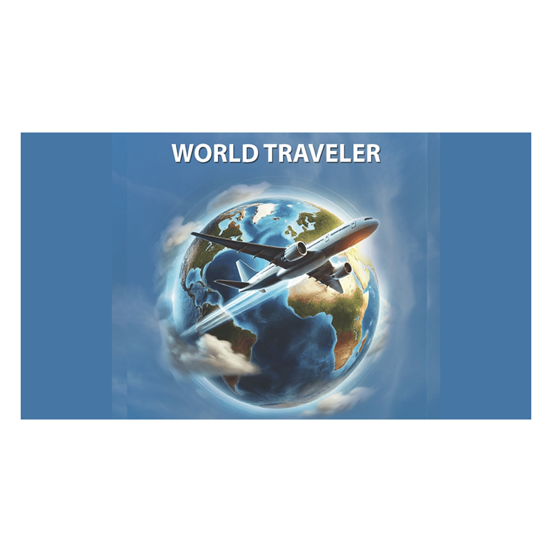 World Traveler by Gregory Gleason wwww.magiedirecte.com