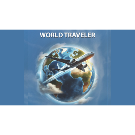 World Traveler by Gregory Gleason wwww.magiedirecte.com