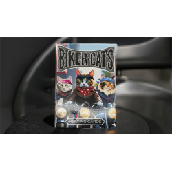 Biker Cats Playing Cards by Collectable Playing Cards wwww.magiedirecte.com