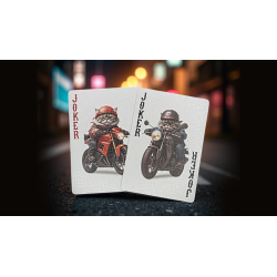Biker Cats Playing Cards by Collectable Playing Cards wwww.magiedirecte.com