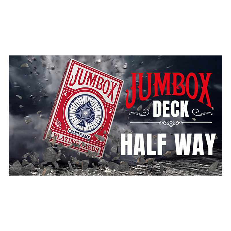 Jumbox Half Way Deck (Red) by Magic Dream wwww.magiedirecte.com