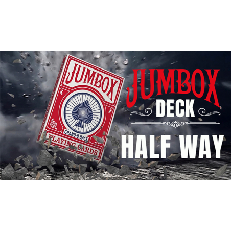 Jumbox Half Way Deck (Red) by Magic Dream wwww.magiedirecte.com