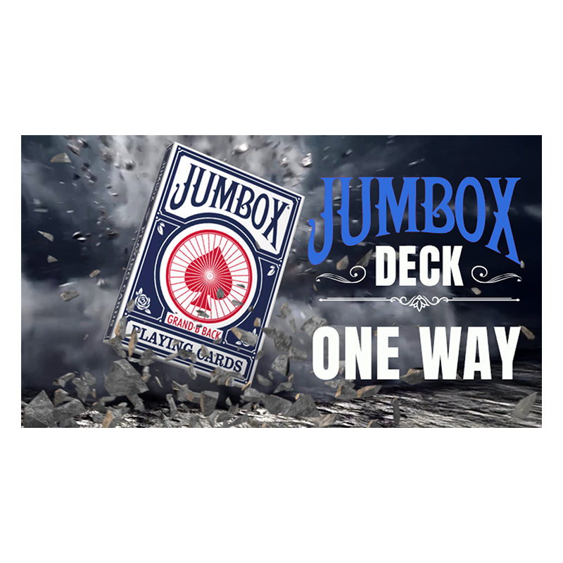 Jumbox One Way Deck (Blue) by Magic Dream wwww.magiedirecte.com