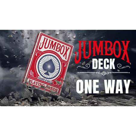 Jumbox One Way Deck (Red) by Magic Dream wwww.magiedirecte.com