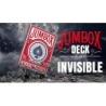 Jumbox Invisible Deck (Red) by Magic Dream wwww.magiedirecte.com
