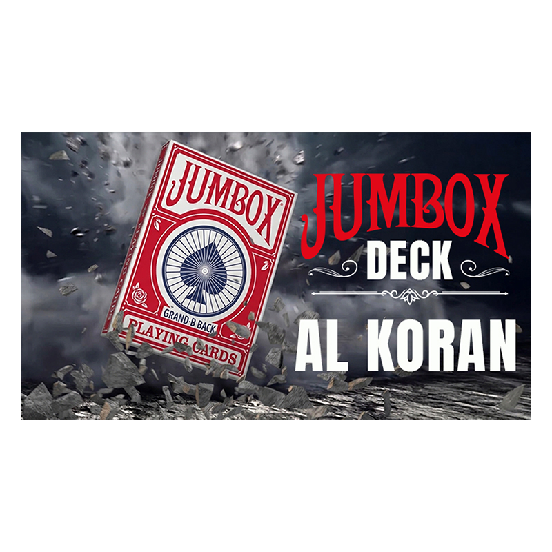 Jumbox Koran Deck (Red) by Magic Dream wwww.magiedirecte.com