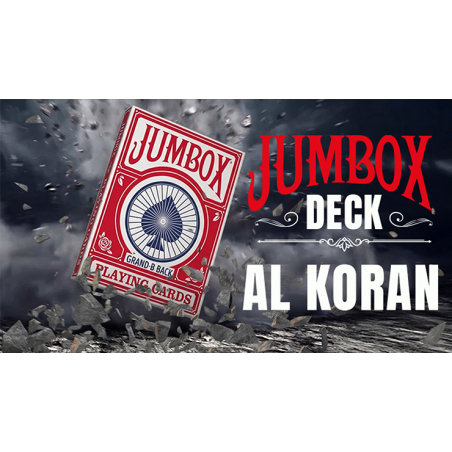 Jumbox Koran Deck (Red) by Magic Dream wwww.magiedirecte.com