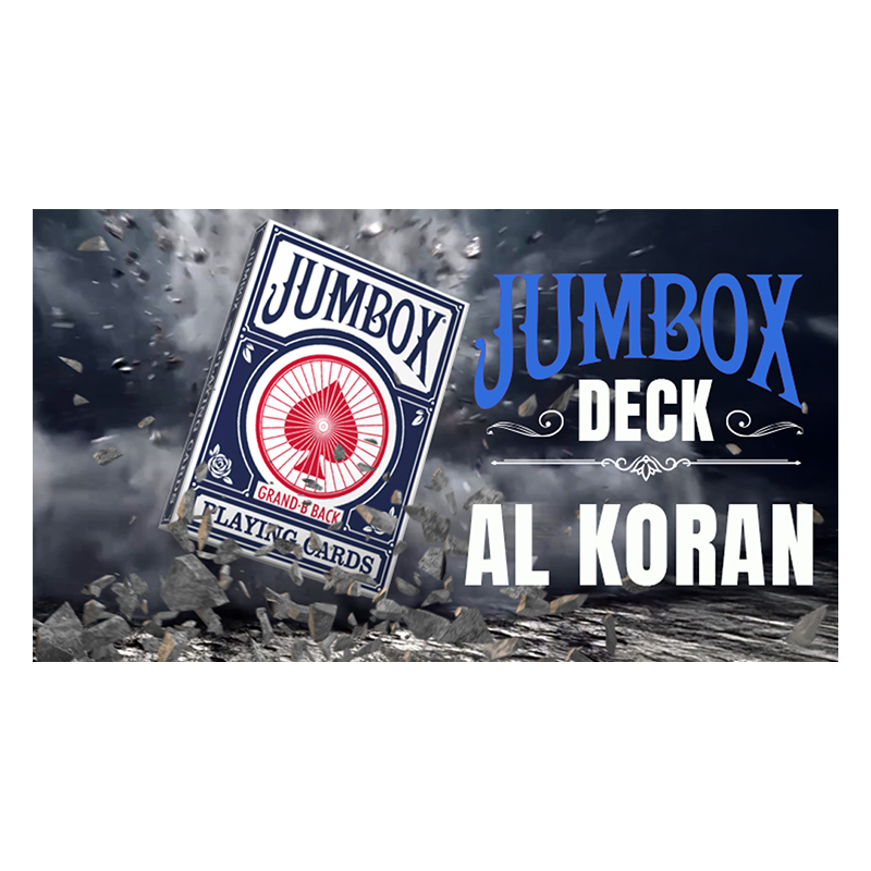 Jumbox Koran Deck (Blue) by Magic Dream wwww.magiedirecte.com