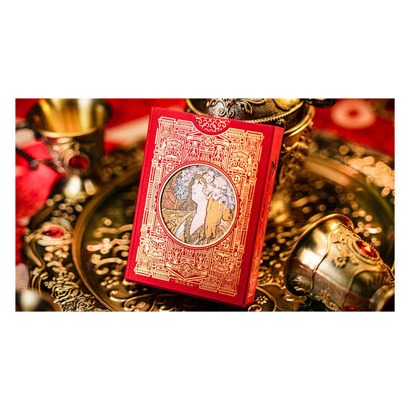 Mucha Standard Playing Cards by 52 MUSÃE wwww.magiedirecte.com