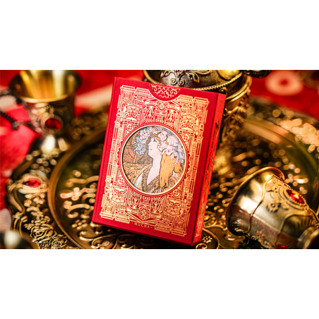 Mucha Standard Playing Cards by 52 MUSÃE wwww.magiedirecte.com