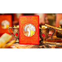 Mucha Standard Playing Cards by 52 MUSÃE wwww.magiedirecte.com
