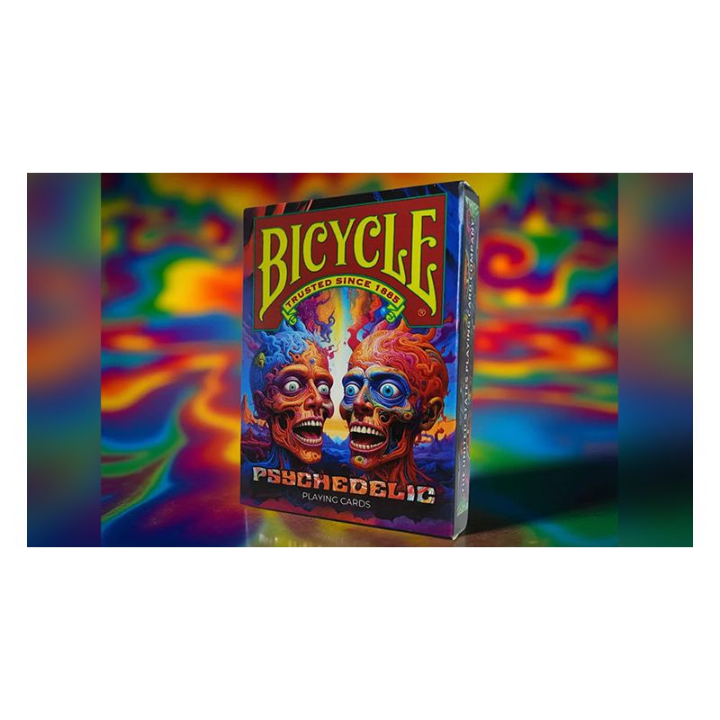 Bicycle Psychedelic Playing Cards by Collectable Playing Cards wwww.magiedirecte.com