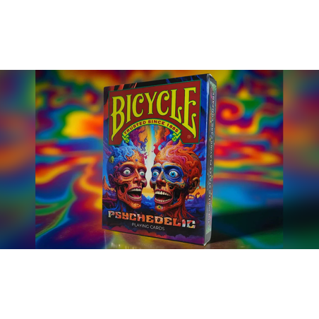 Bicycle Psychedelic Playing Cards by Collectable Playing Cards wwww.magiedirecte.com